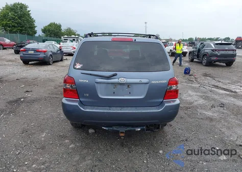 2006 Toyota Highlander V6 из США, поврежденный, VIN JTEDP21A860091541